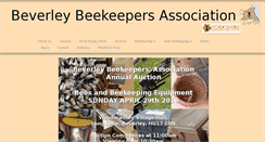 Desktop Screenshot of beverleybeekeepers.co.uk